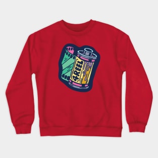 Analog Camera Film Roll Crewneck Sweatshirt